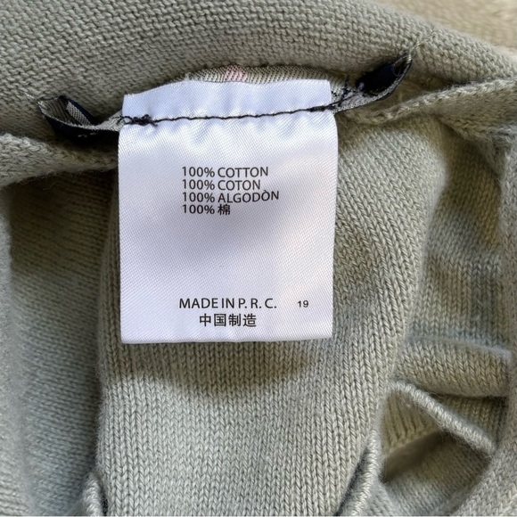 Brandy Melville Cotton Fitted Crop Camisole Light Green - Picture 4 of 6